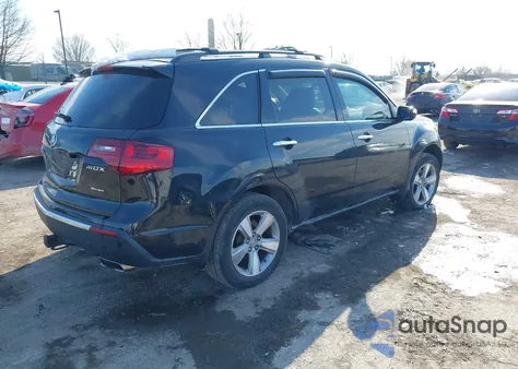2012 Acura Mdx Technology Package z USA, uszkodzony, nr VIN 2HNYD2H49CH534957